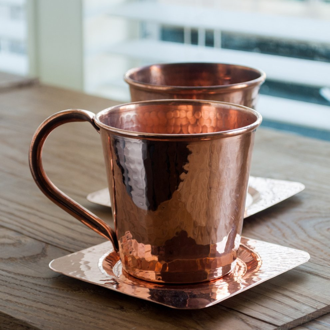 Solid Copper Mule Mug | 12 oz
