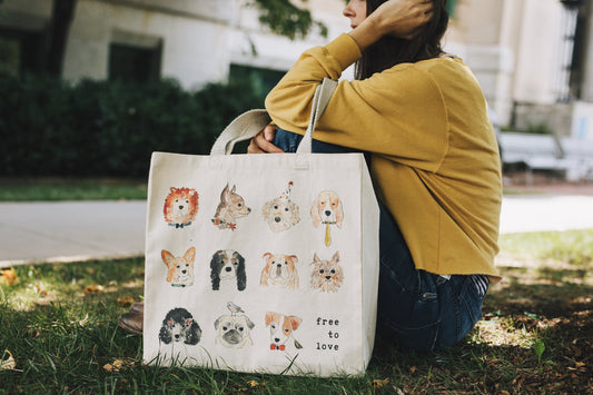 Dog Lover Tote Bag