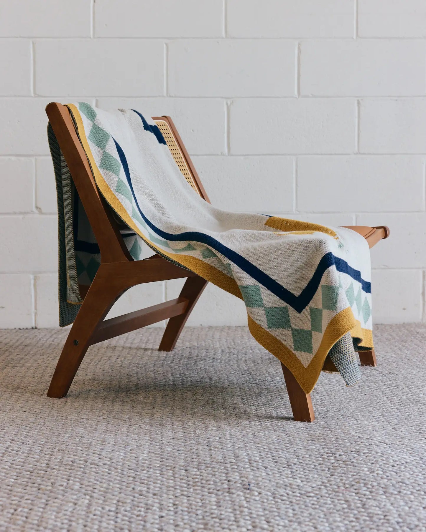 Un Beau Poisson Throw Blanket