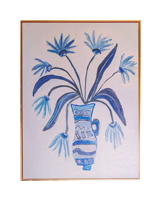 Été à la Campagne Mixed Media Painting