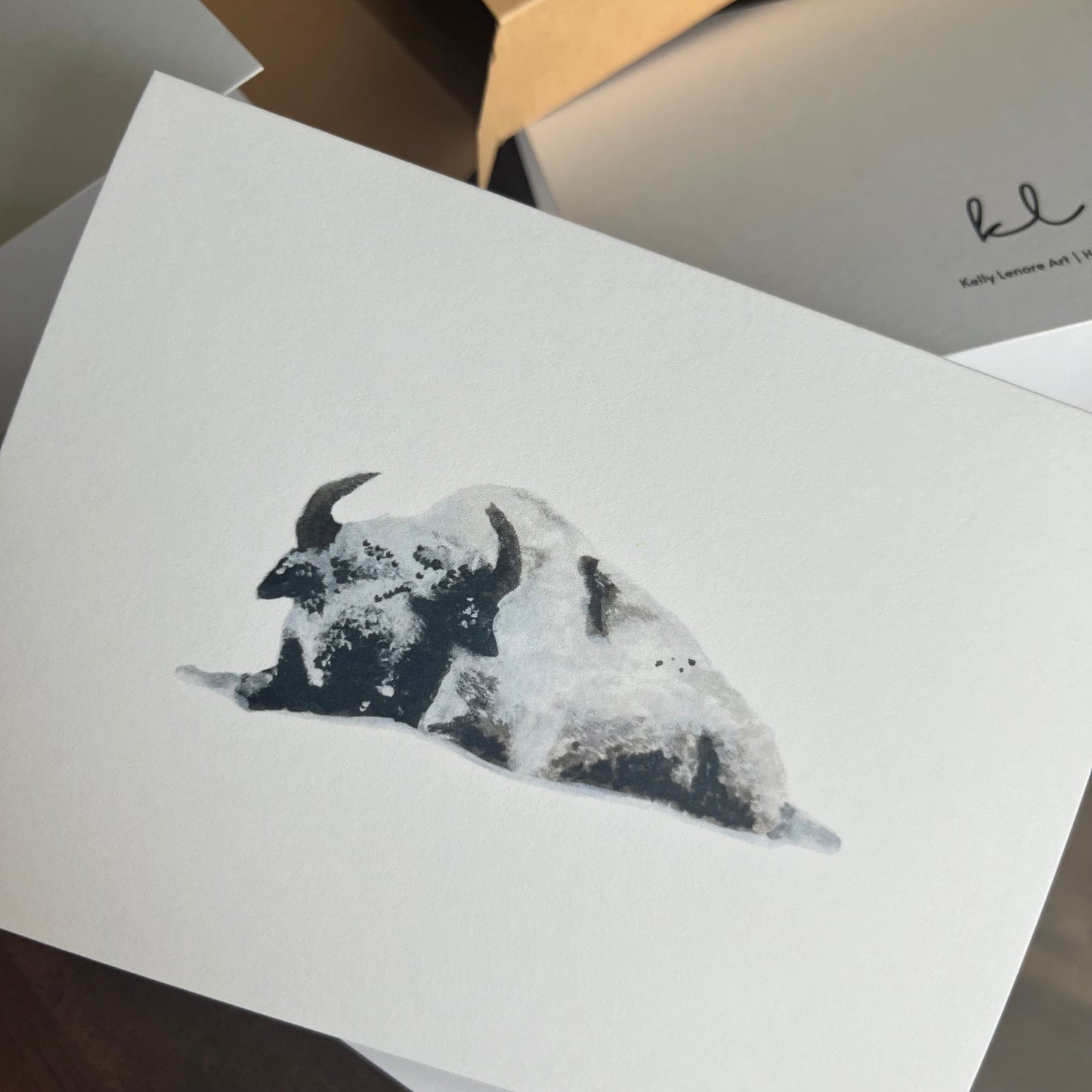 Winter Animal Card Set
