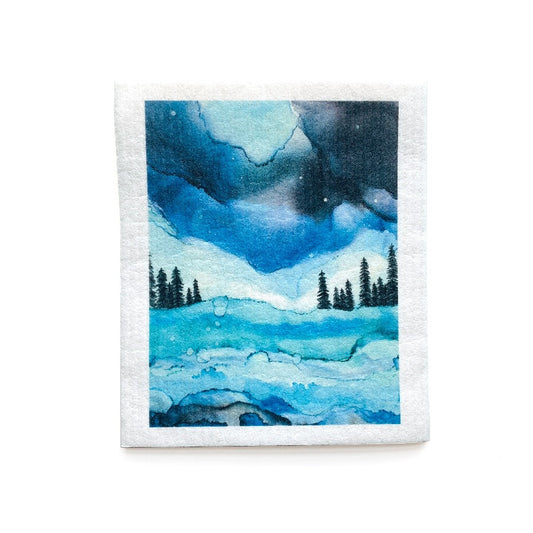 Coastal Forest by Studio Feron | Bundle of 3 Swedish Dishcloths