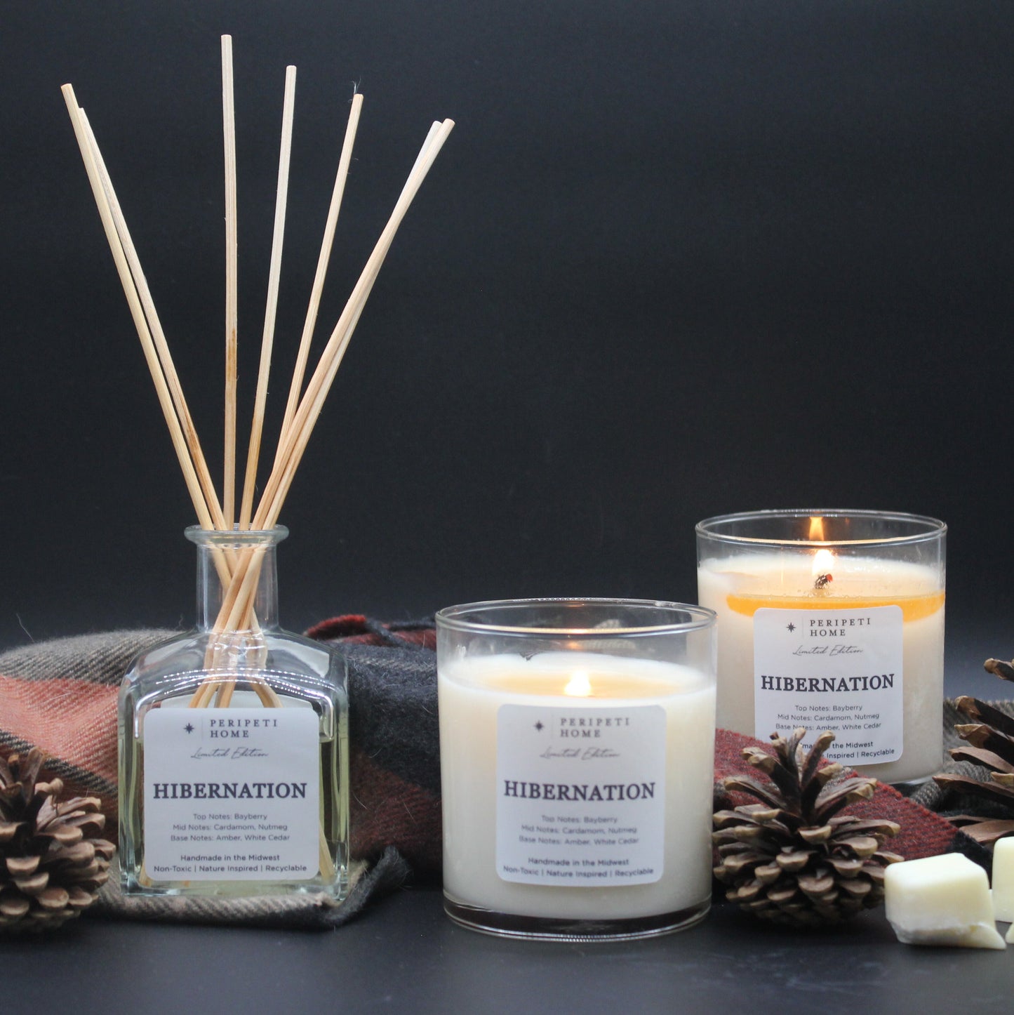 Hibernation Candle, Wax Melt, Diffuser & Room Spray