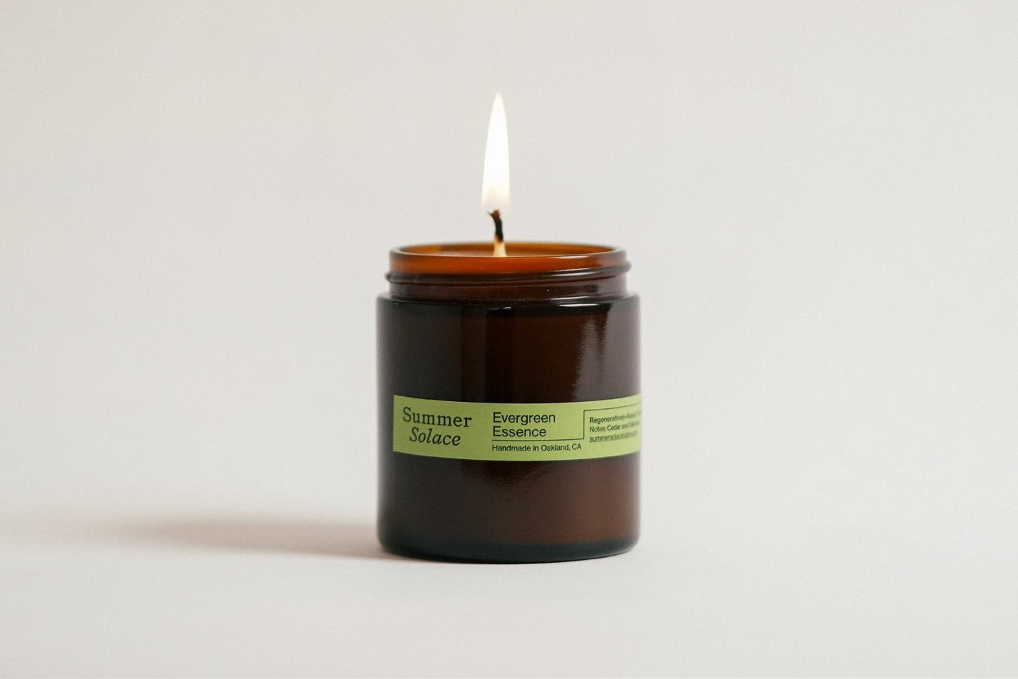 Evergreen Essence Travel Candle | Cedar & Oakmoss