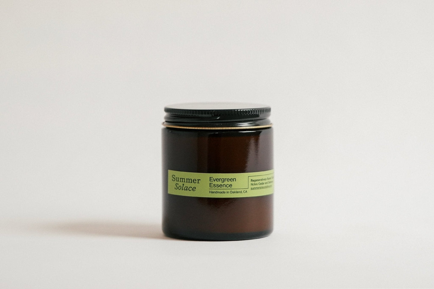 Evergreen Essence Travel Candle | Cedar & Oakmoss