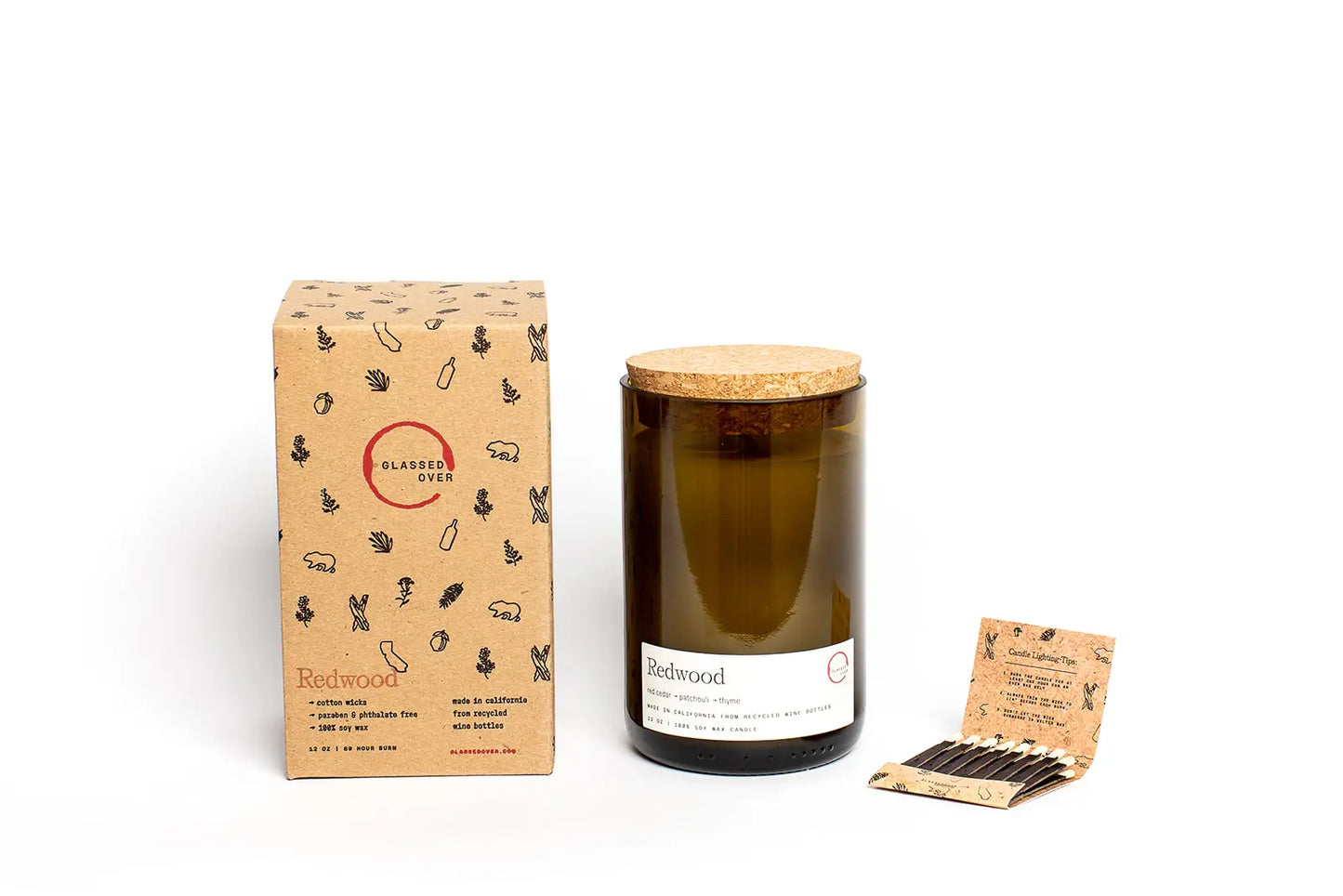 Wine Bottle Candle