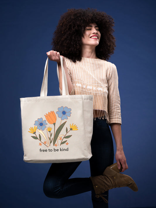 Free to Be Kind Tote Bag
