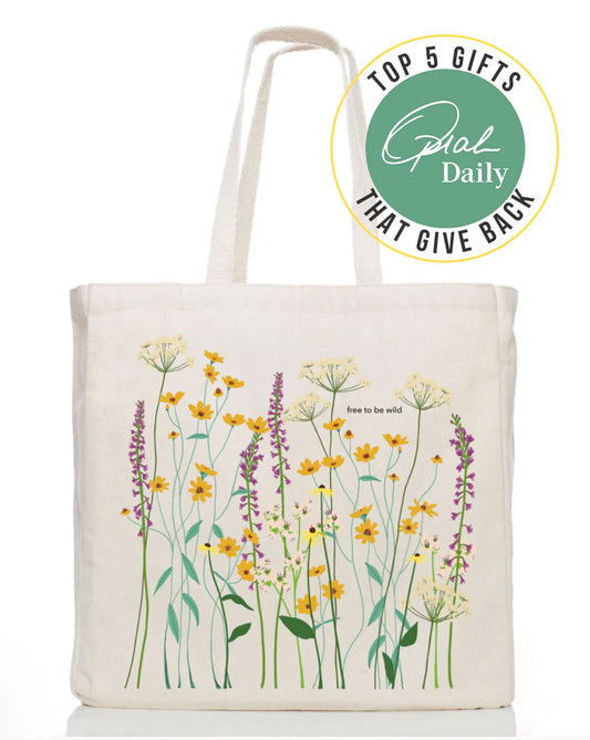 Free to Be Wild Tote Bag