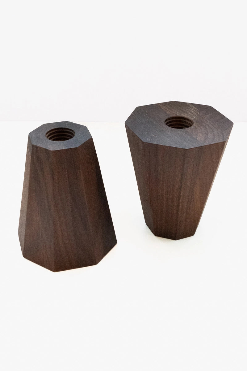 The Reversible Wooden Candle Holder