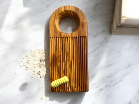 Classic Olive Wood Gnocchi Board
