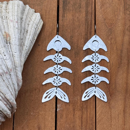 Fish Bone Earrings
