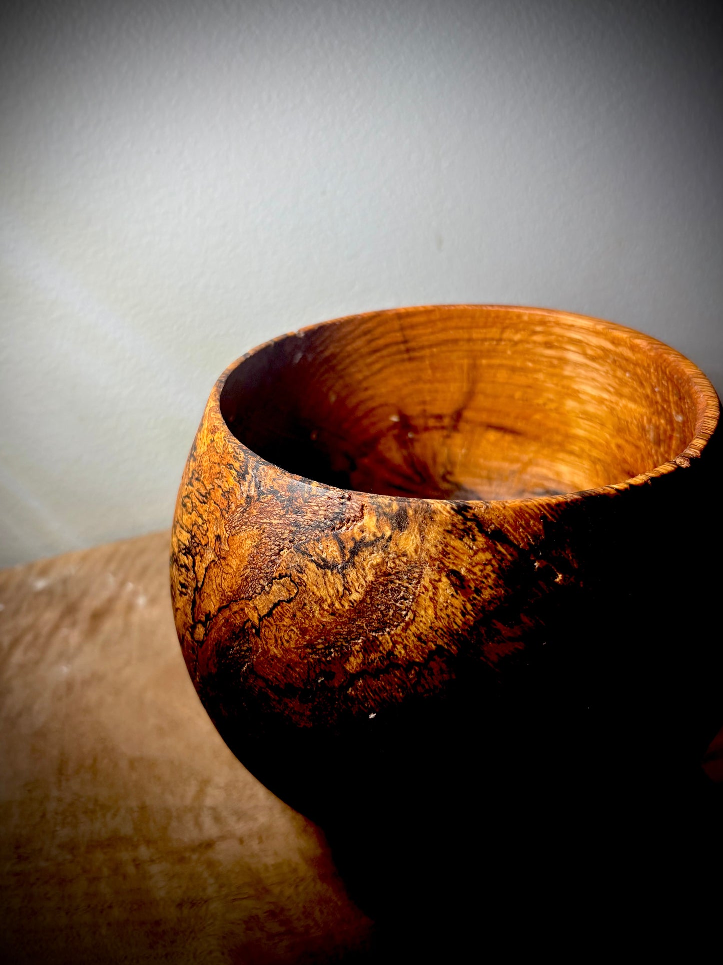 North Carolina Red Oak Burl Caldron