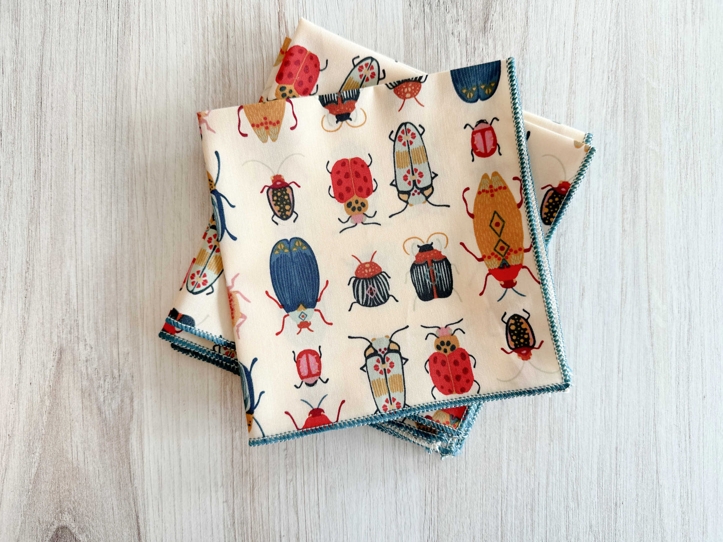 Beetle Cloth Napkins | Set of Four