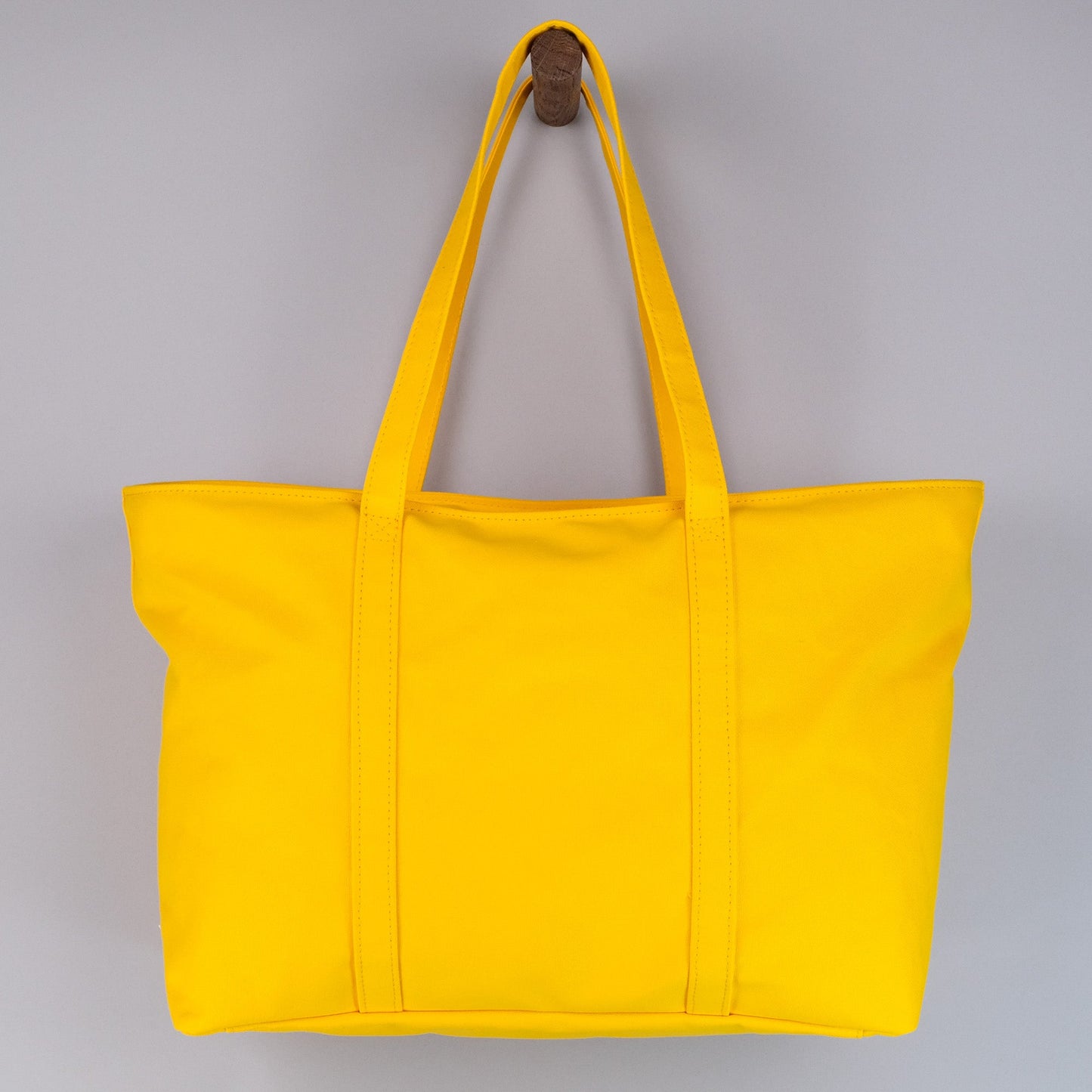 Elmwood Zip Tote in Canary Yellow