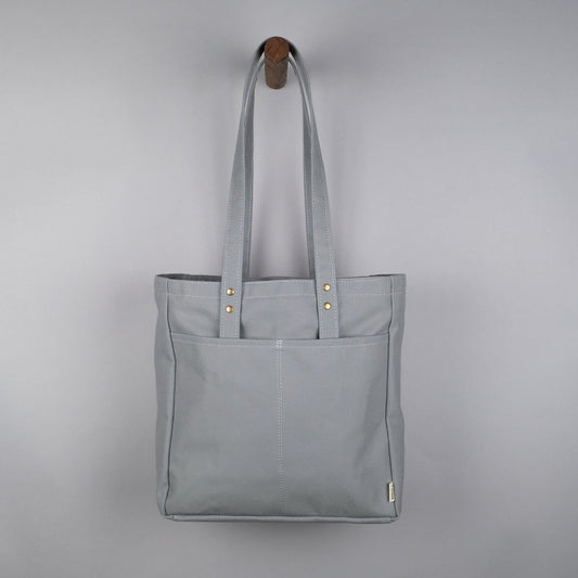Franklin Tote Bag in Gray