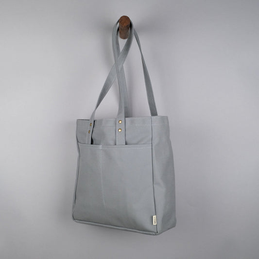 Franklin Tote Bag in Gray
