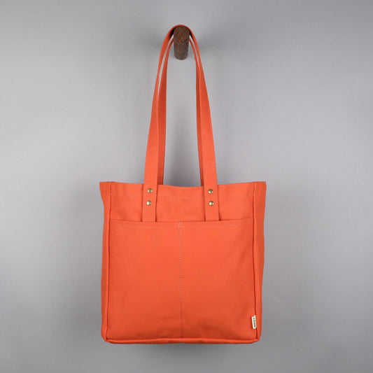 Franklin Tote Bag in Terra Cotta