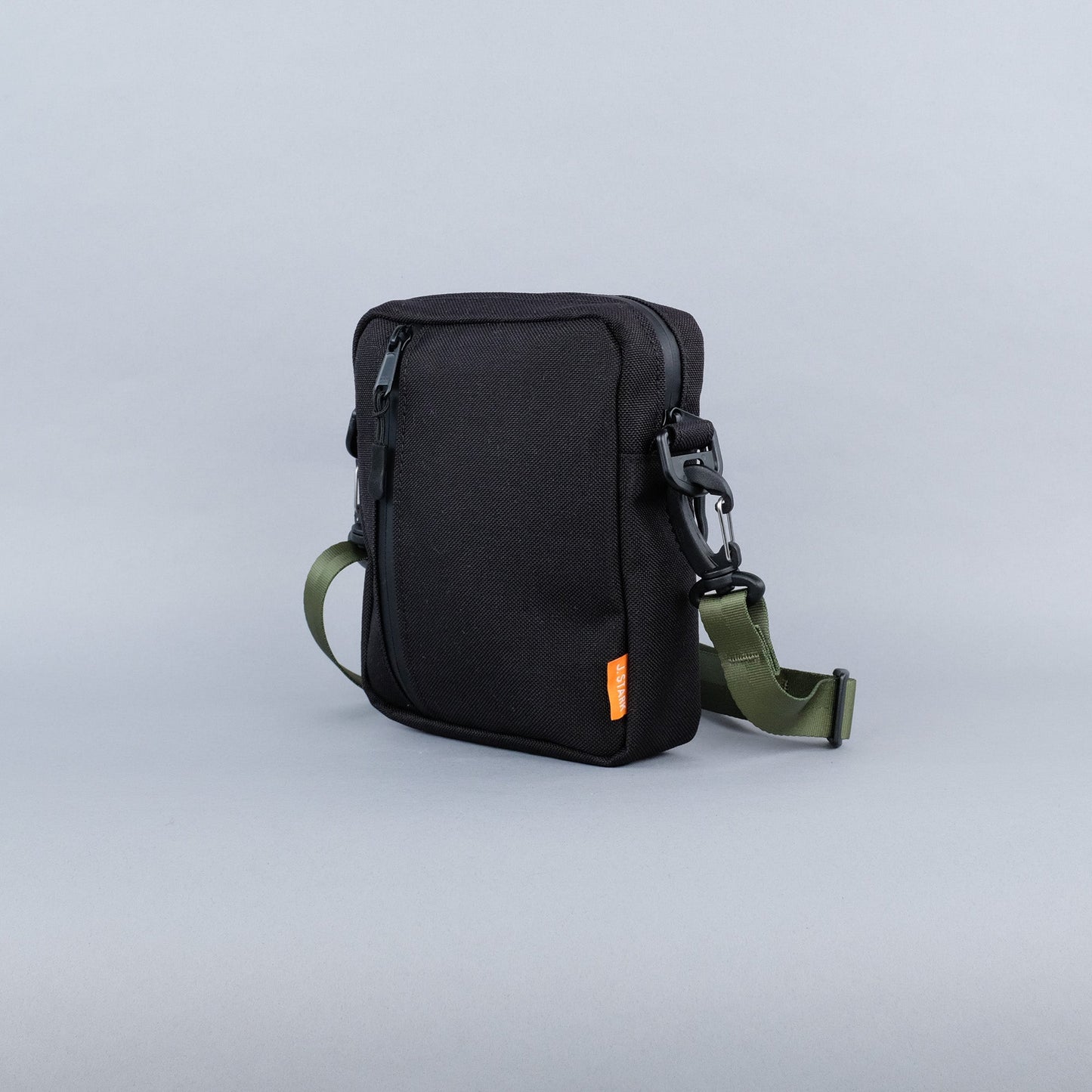 Hobson Crossbody Bag in Black + Olive
