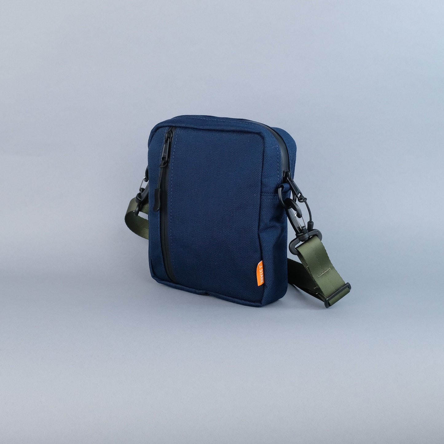 Hobson Crossbody Bag in Navy + Olive