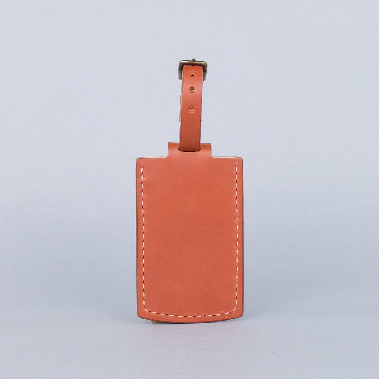 Huron Luggage Tag in Chestnut