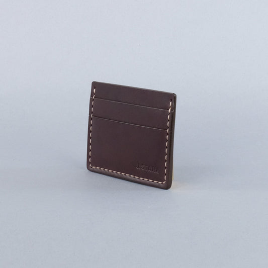Otis Sleeve Wallet in Dark Brown