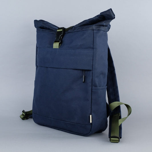 The Sentinel Backpack in Navy