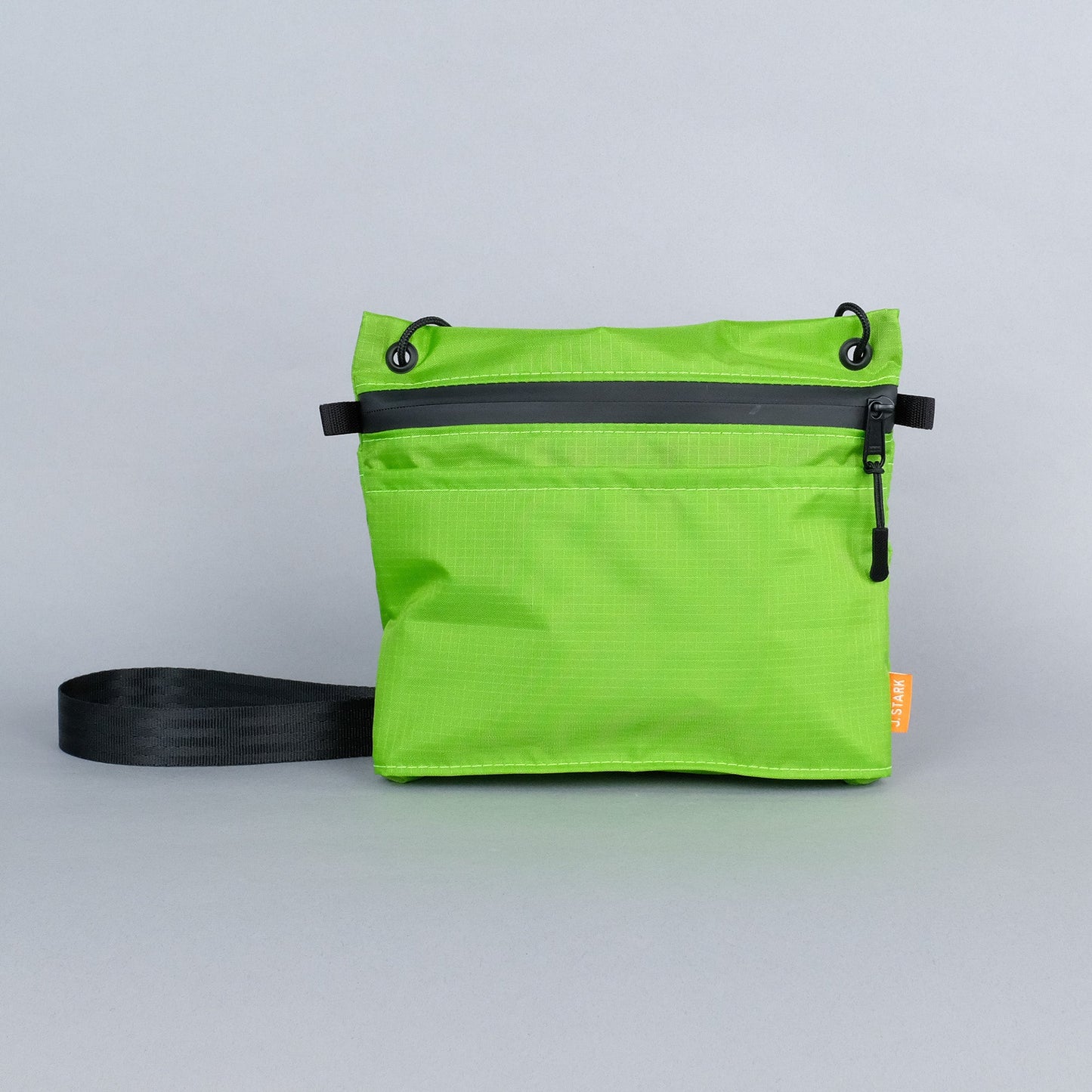 The Wayland Sacoche in Lime Green