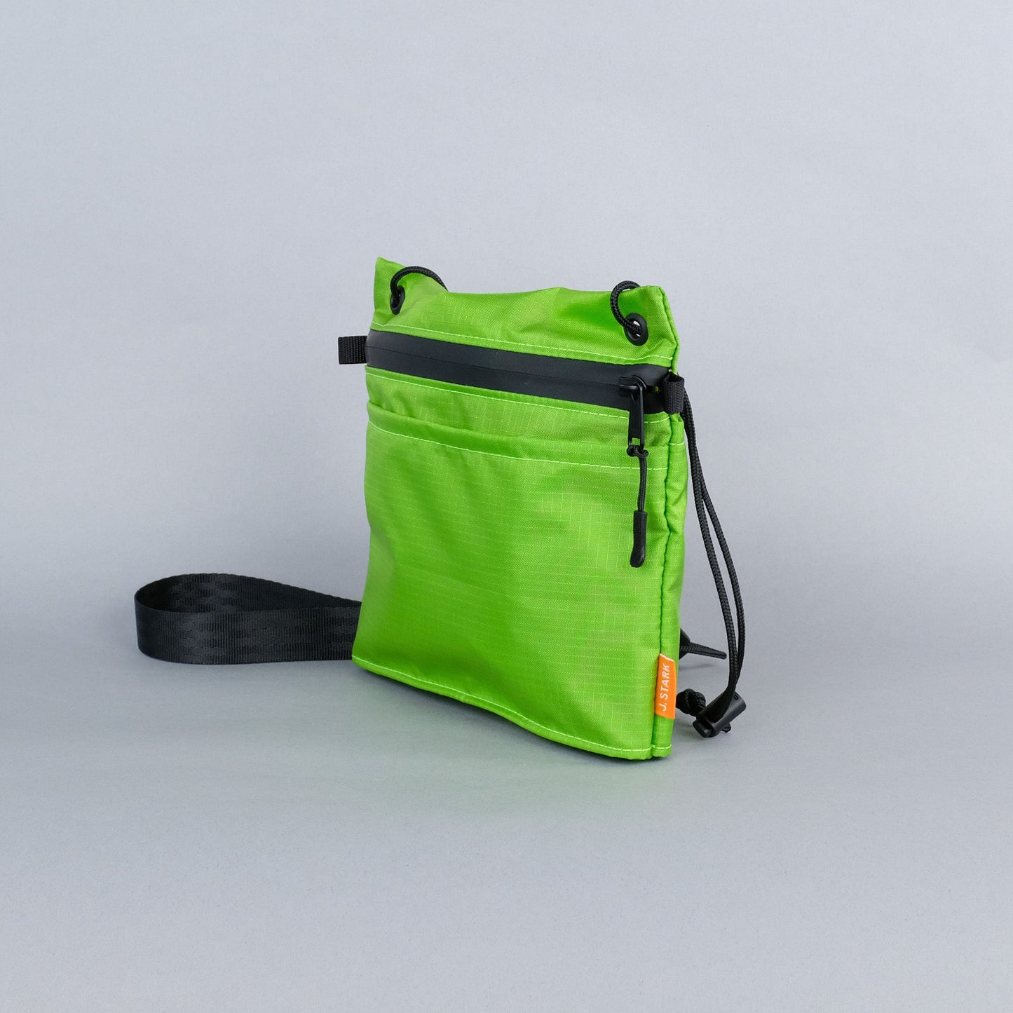The Wayland Sacoche in Lime Green