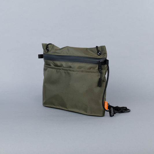 The Wayland Sacoche in Olive Green