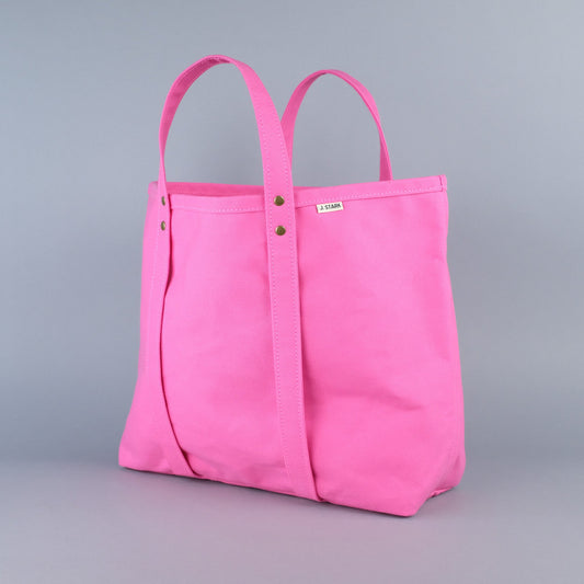 Woodbine Tote Bag in Flamingo Pink