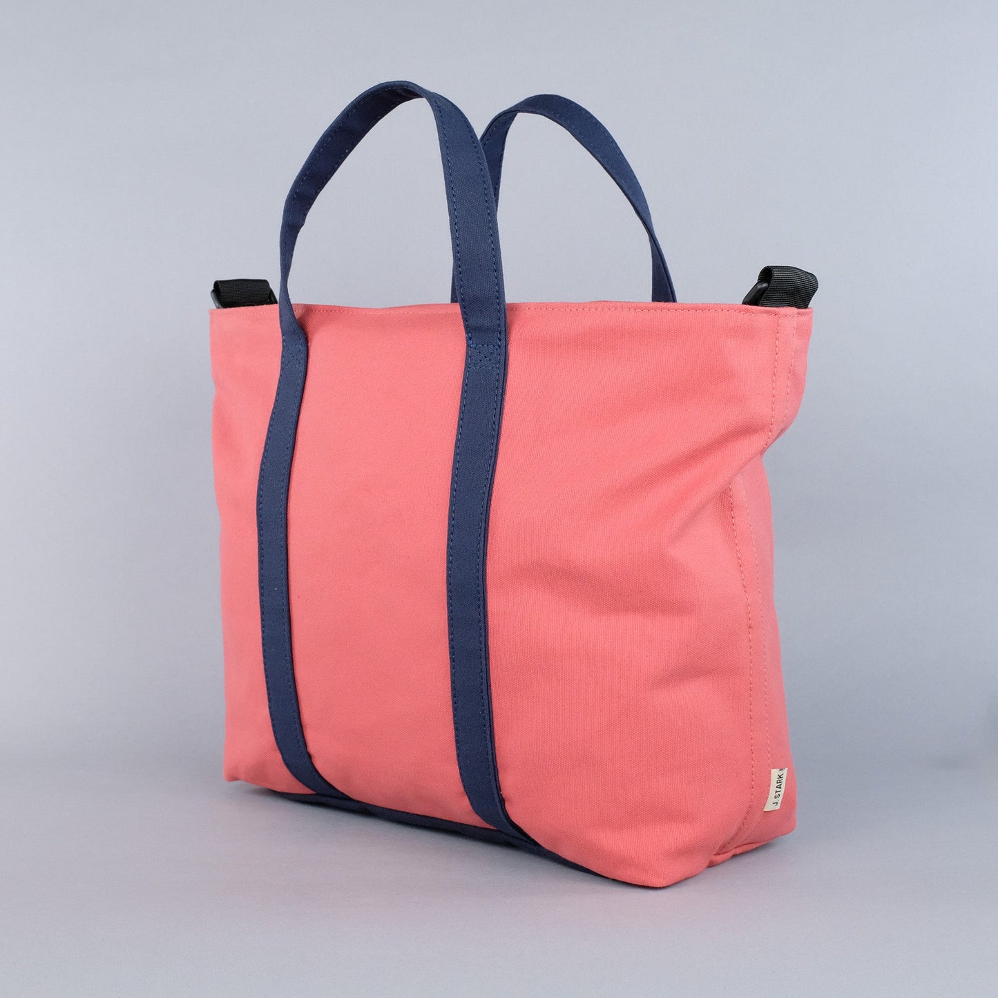 Woodbine Zip Tote Bag in Nantucket Red & Navy