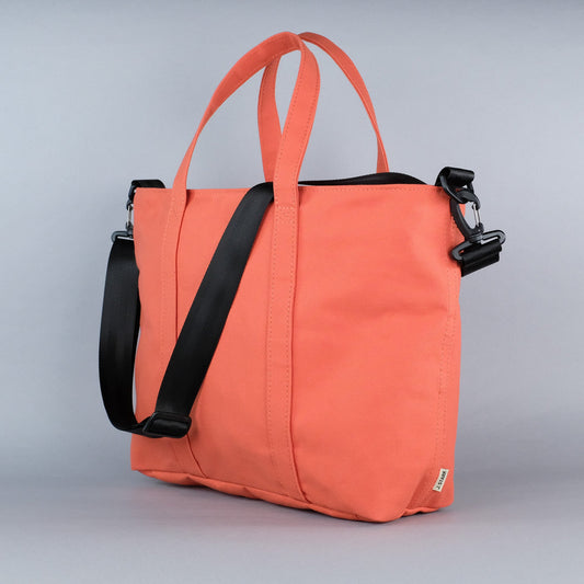 Woodbine Zip Tote Bag in Terra Cotta