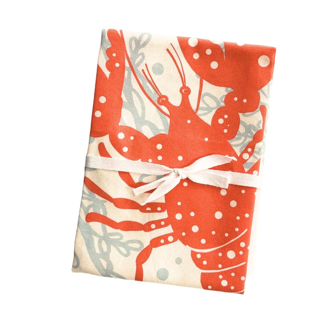 Maine Lobster Tea Towel | Nantucket Red