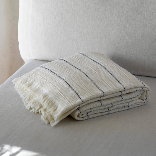 Turkish Extra Large Waffle Blanket