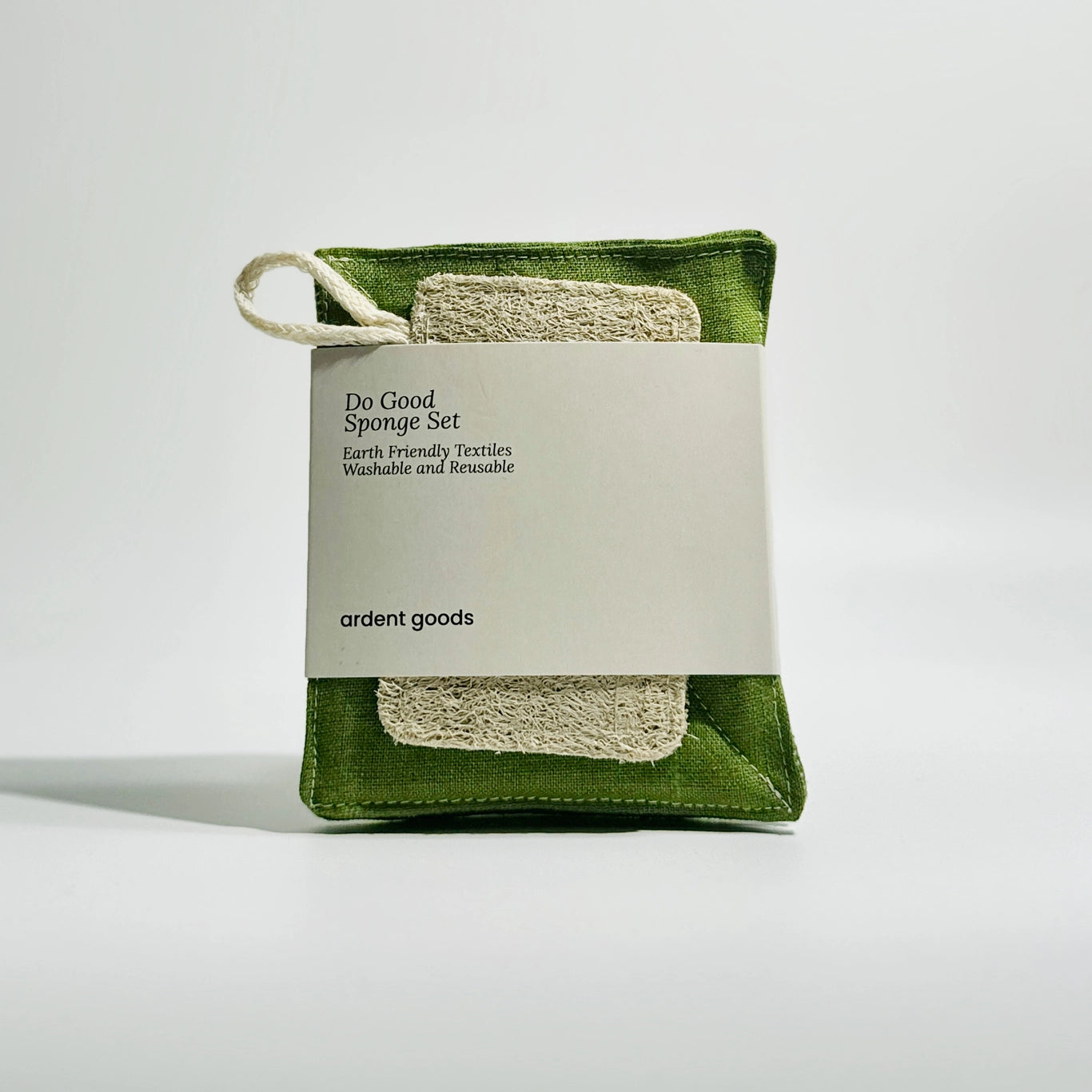 Reusable Linen Sponge & Loofa Set