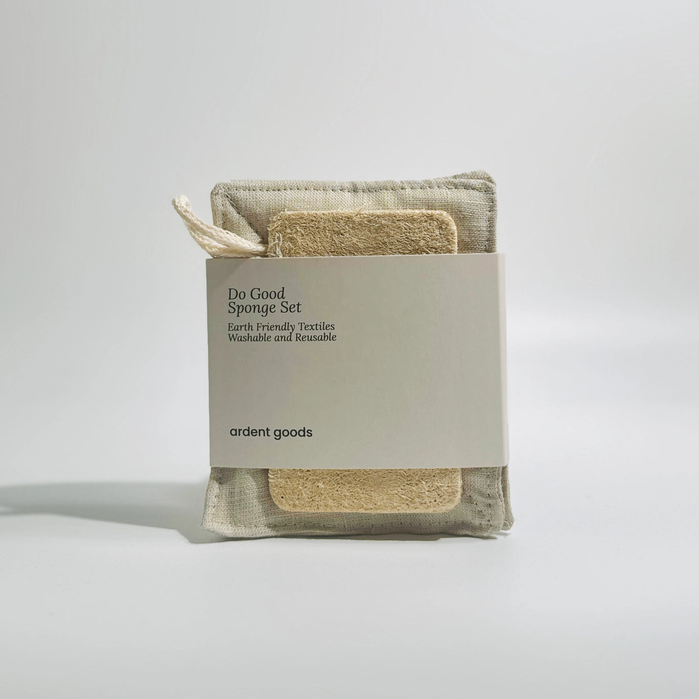 Reusable Linen Sponge & Loofa Set
