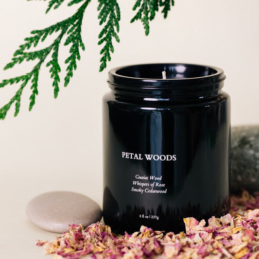 Petal Woods Natural Candle