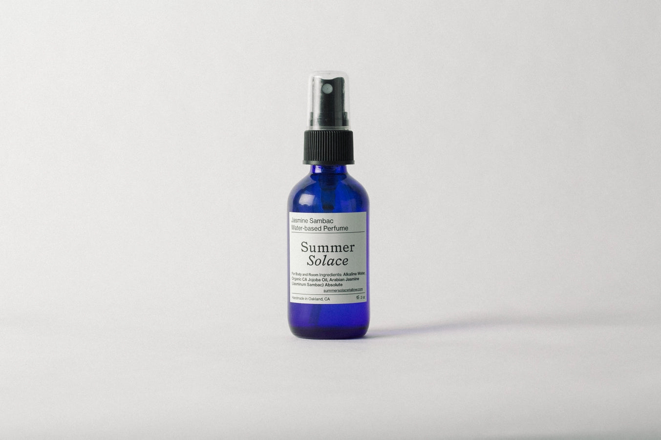 Jasmine and Rose Water-Based Perfume