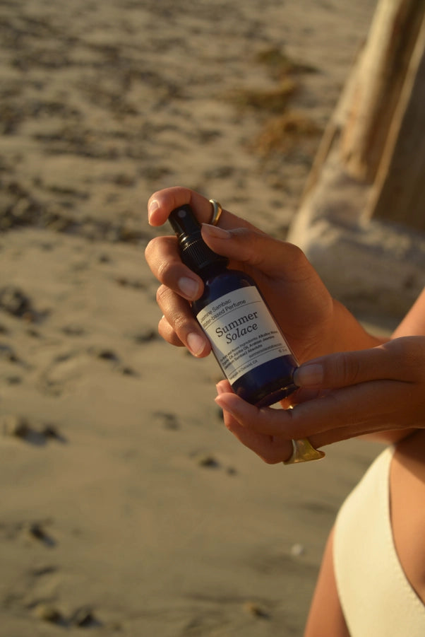 Jasmine and Rose Water-Based Perfume