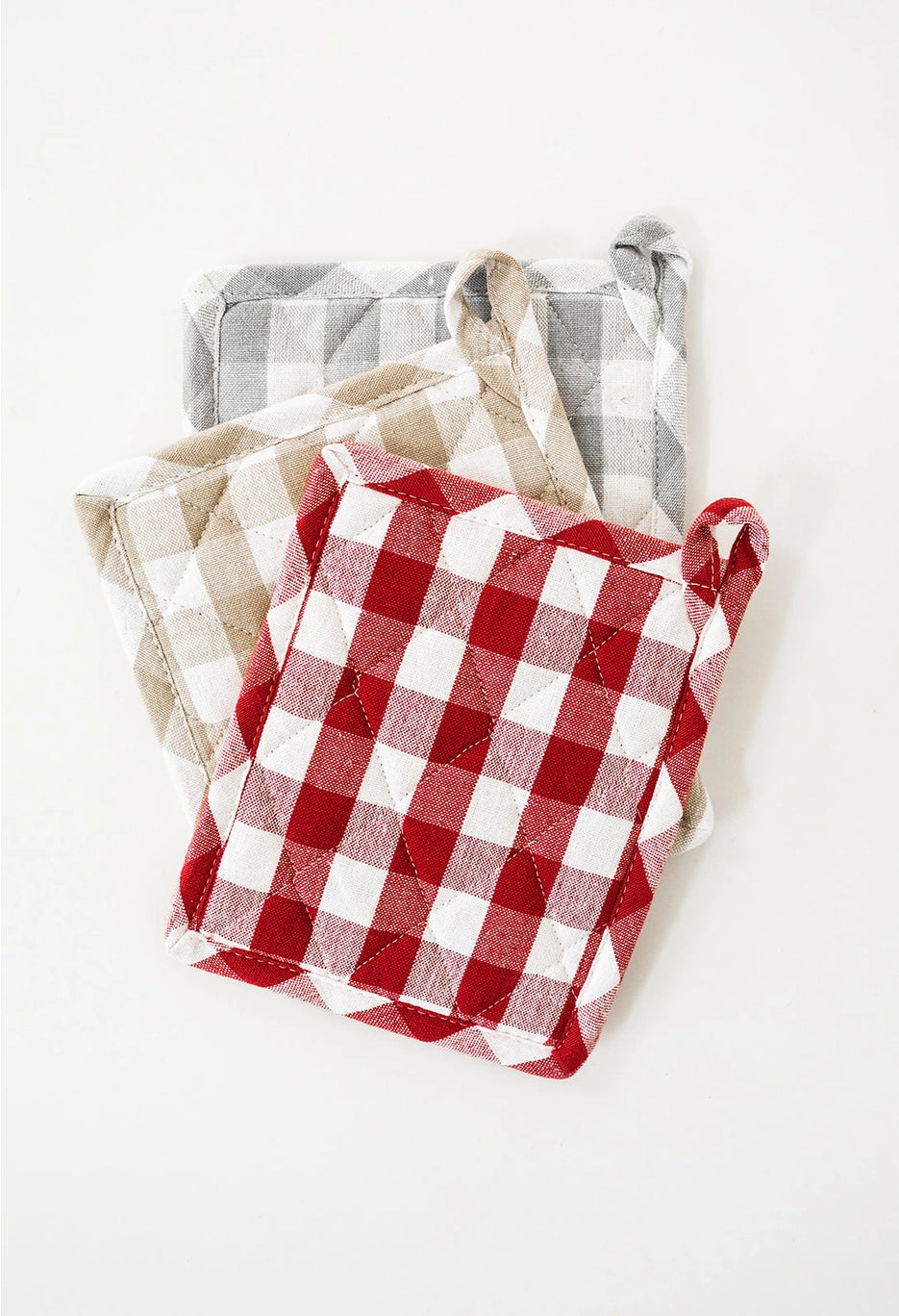 The Checkered Pot Holders