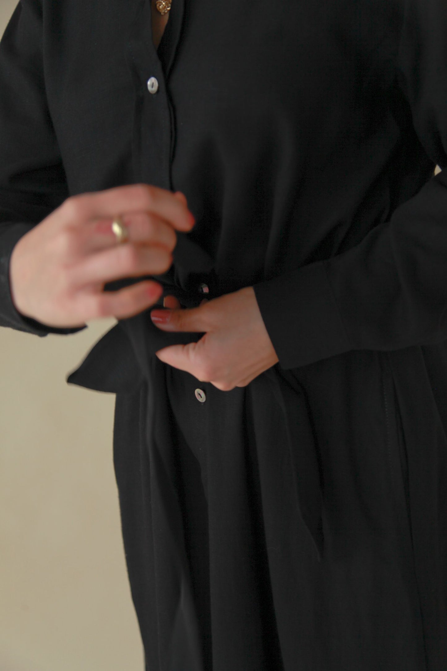The Lan Na Oversized Button-up Shirt