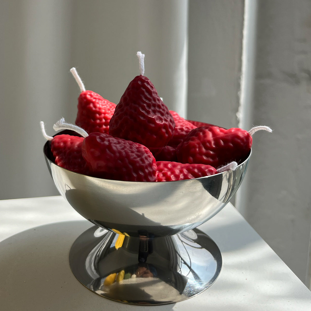 Strawberry Candles | Pack of Eight