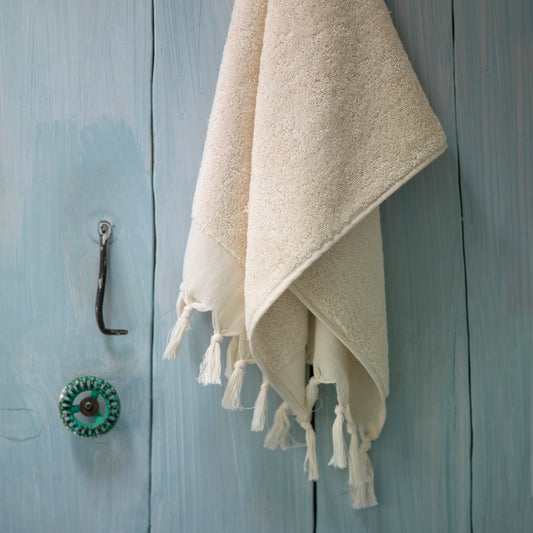 Plain Terry Hand Towel | Set of Two