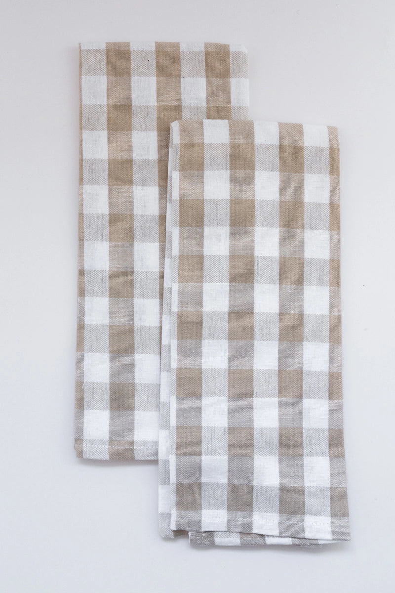 The Checkered Dish Towel Set