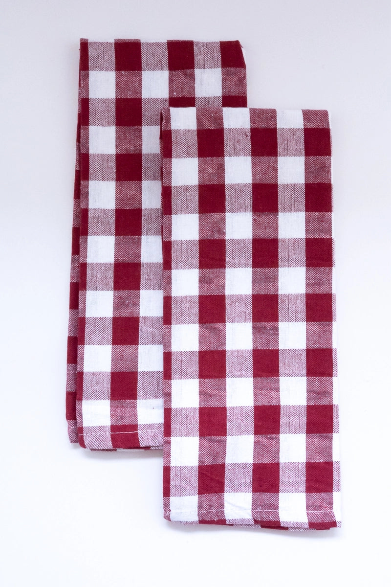 The Checkered Dish Towel Set