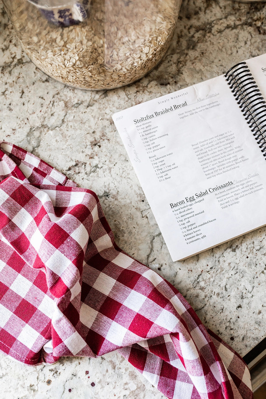 The Checkered Dish Towel Set