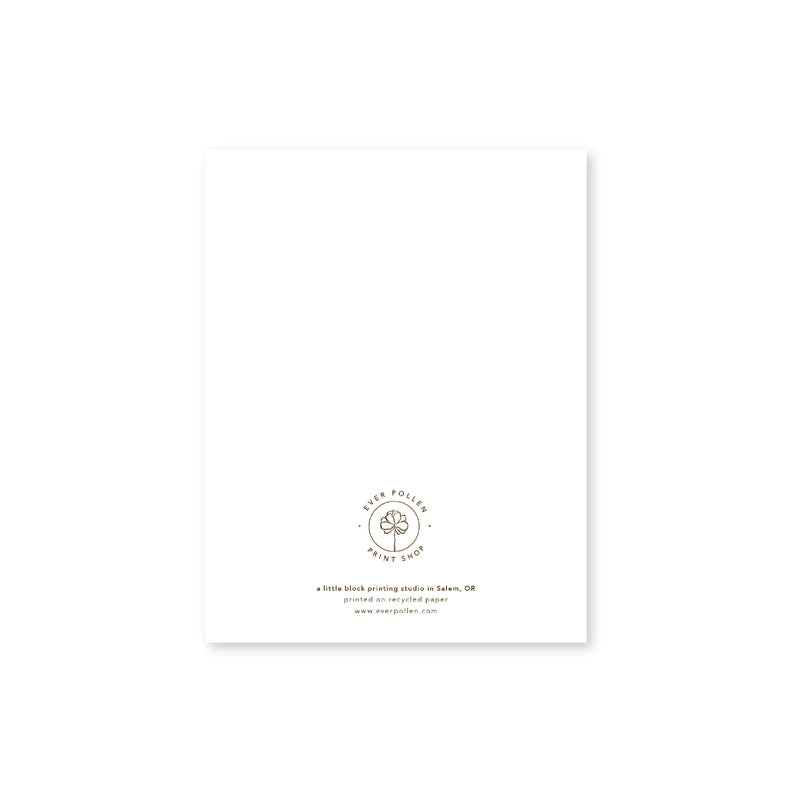 Grateful Citrus Branch Thank You Card