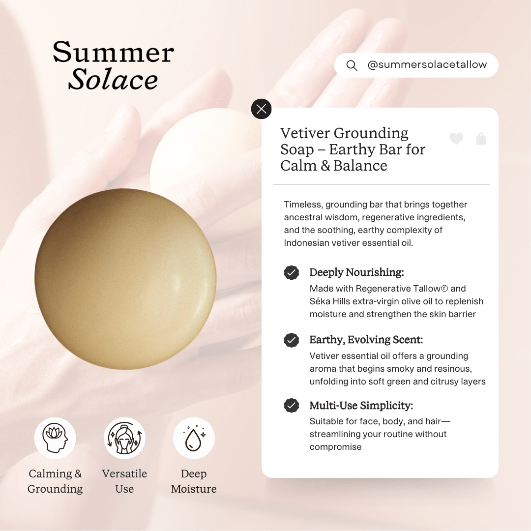 Vetiver Sphere Soap