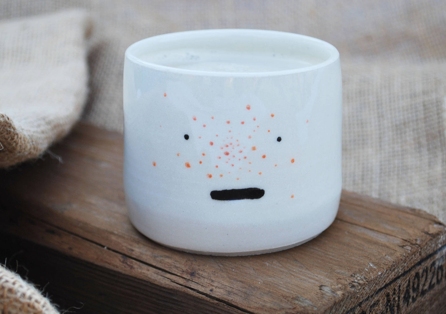 Freckles Flat White Cup