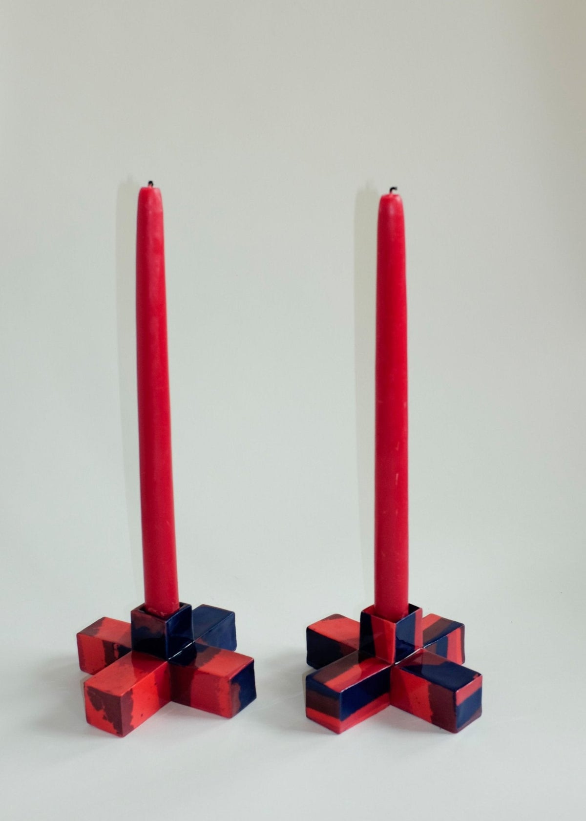 Squared Small Candle Holder - Aware House - Rust Designs -